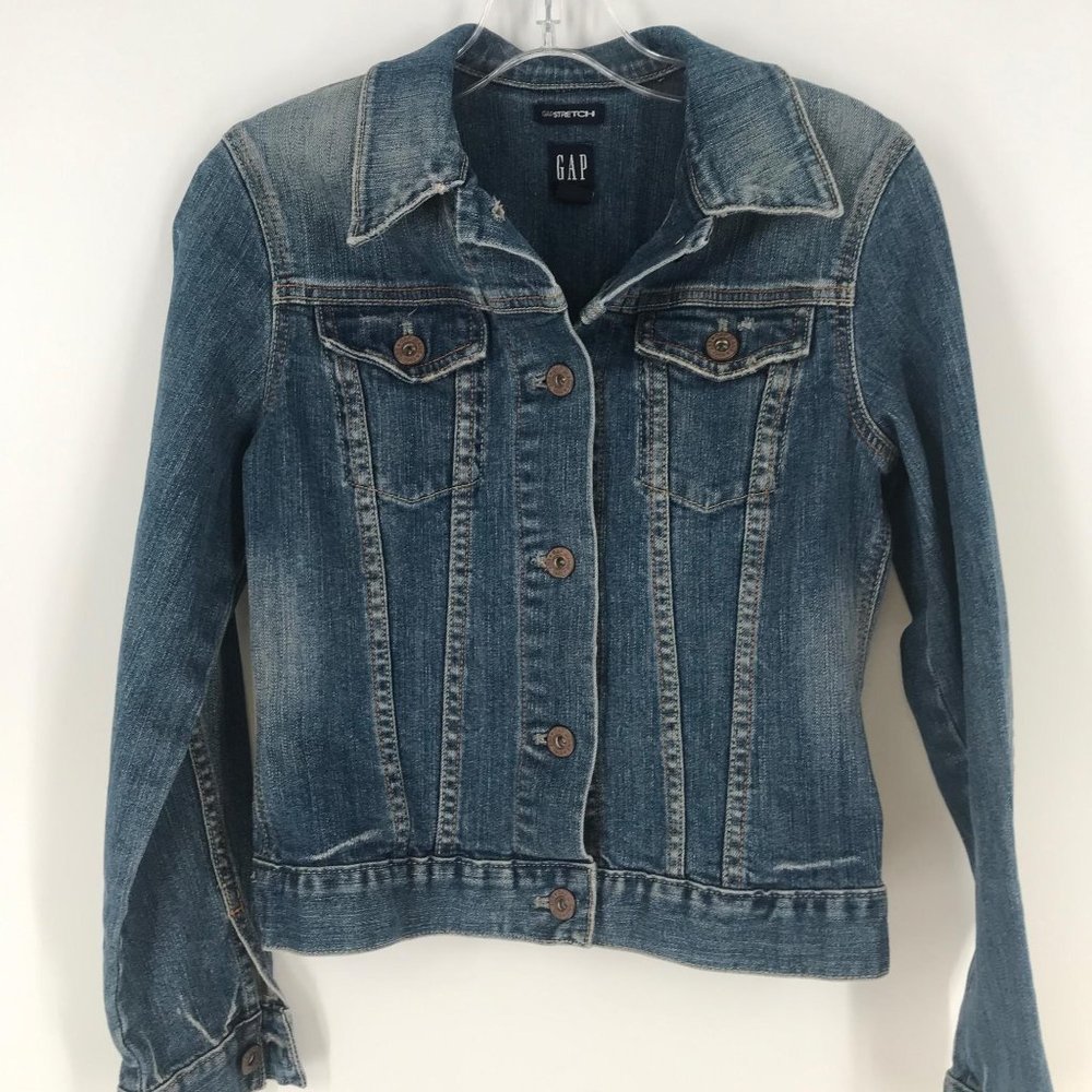 Women’s Gap Stretch Blue Jean‎ Jacket
